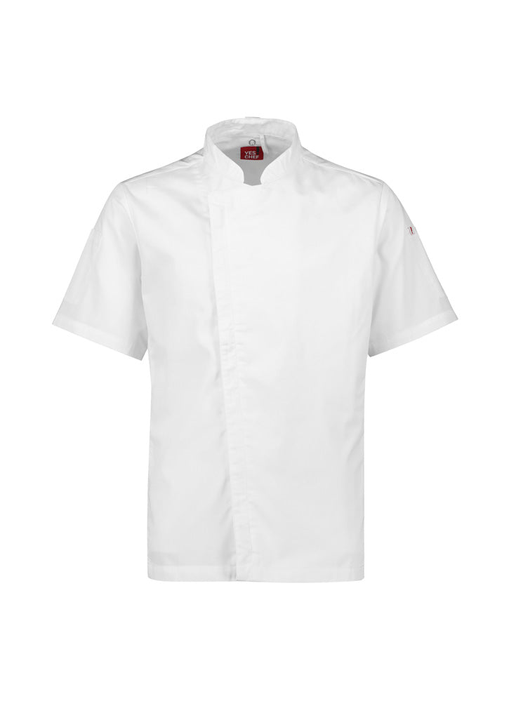 Alfresco Short Sleeve Chef Jacket (Mens)