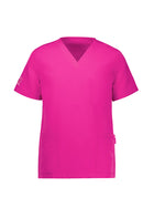 Womens Pink Breast Cancer Foundation V-Neck Scrub Top