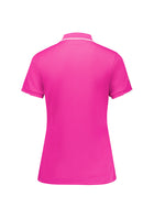 Womens Pink Breast Cancer Foundation Short Sleeve Polo