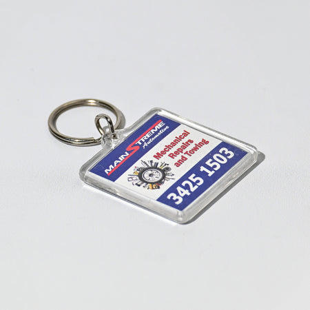 Square Acrylic Keychain