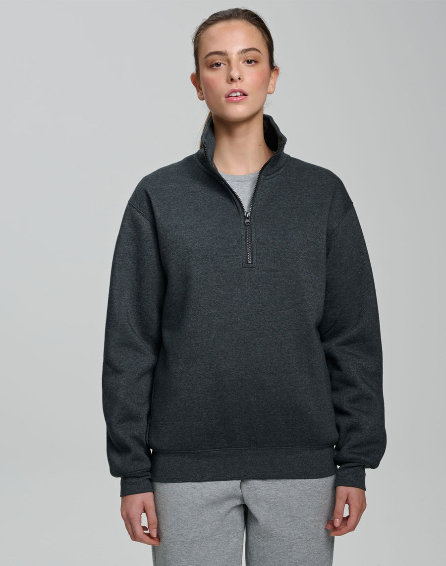 Falcon 1/2 Zip Fleece Sweat Top (Unisex)