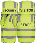 Hi Vis (D+N) Safety Vest (Security/ Staff/ Visitor)