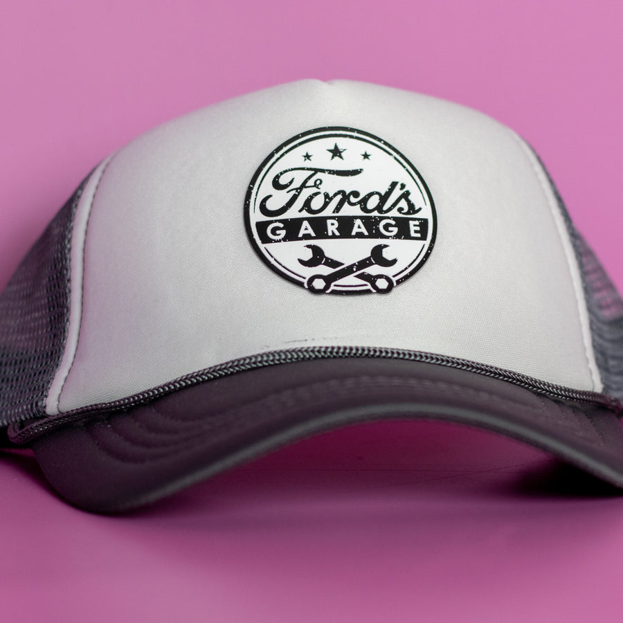 Trucker Cap With Full Colour Silicone Patch