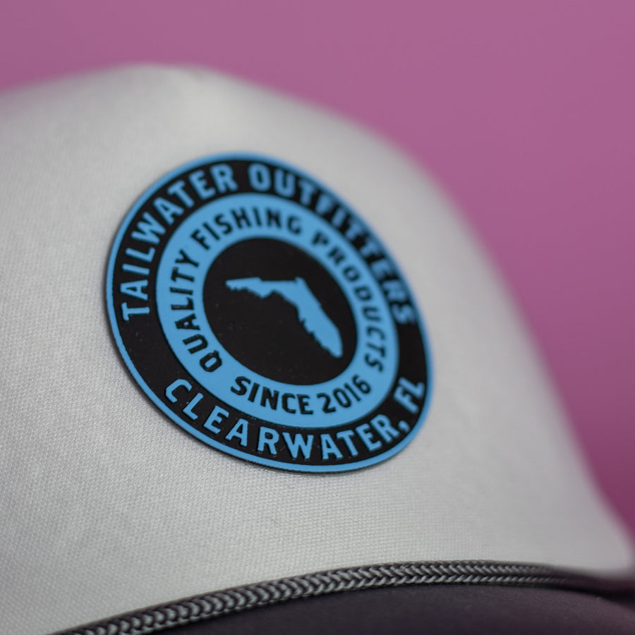 Trucker Cap With Full Colour Silicone Patch