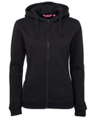 Ladies Full Zip Fleecy Hoodie (Womens)