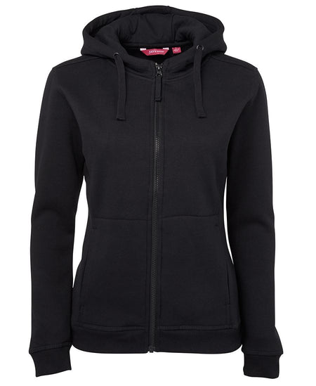 Ladies Full Zip Fleecy Hoodie (Womens)