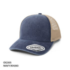 Seamless Front Washed Mesh Cap