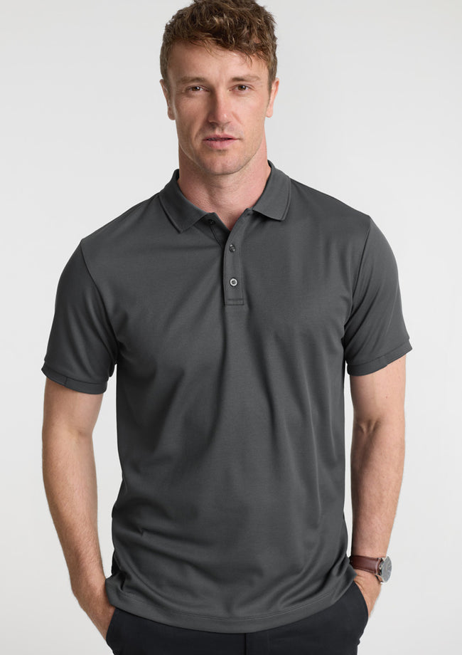 Focus Cotton Back Polo (Mens)-New Colour