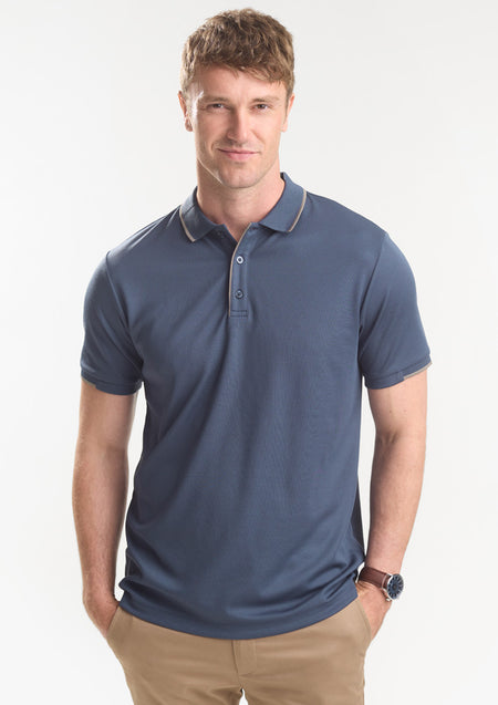 Focus Cotton Back Polo (Mens)