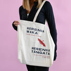 Calico Shopping Bag w/gusset