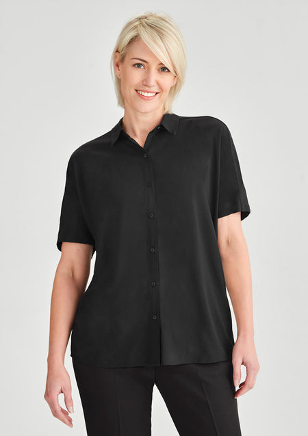 Dahlia Eco Short Sleeve Blouse (Womens)