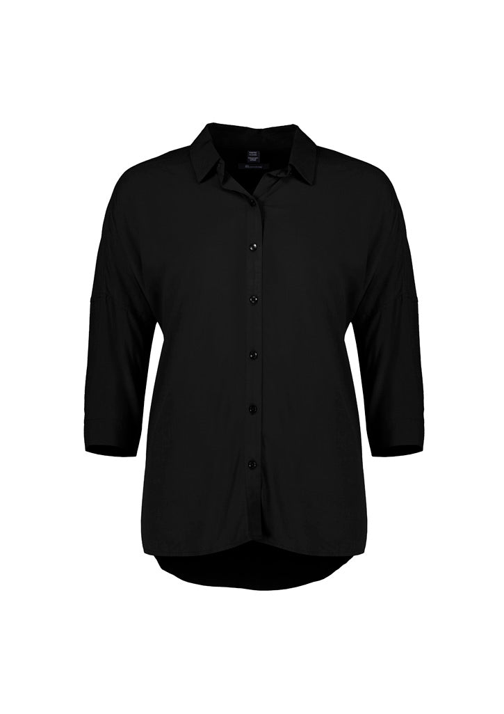 Dahlia Eco  3/4 Sleeve Blouse (Womens)