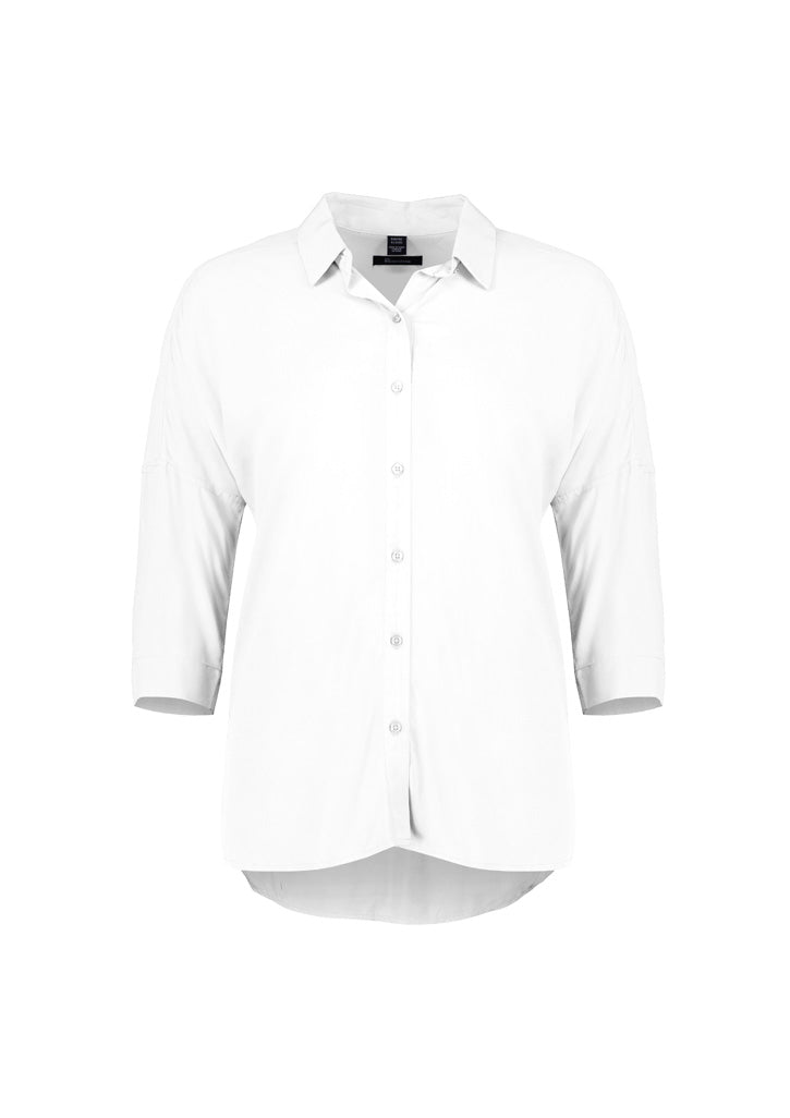 Dahlia Eco  3/4 Sleeve Blouse (Womens)