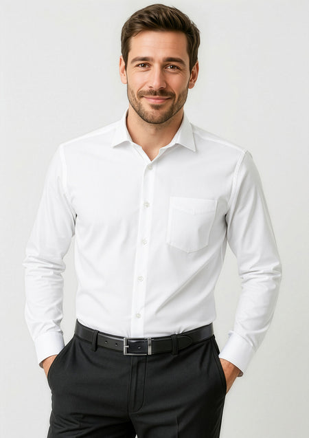 Charlie Classic Fit Long Sleeve Shirt (Mens)