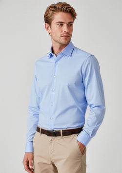 Charlie Slim Fit Long Sleeve Shirt (Mens)