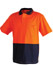 100% Cotton Jersey Two Tone Short Sleeve Safety Polo (Mens)