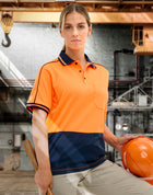 Hi-Vis Sustalnable Cool-Breeze Safety Polo