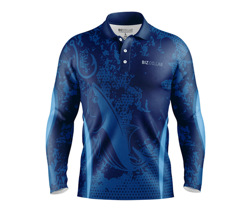 Sublimation Set In Long Sleeve Polo