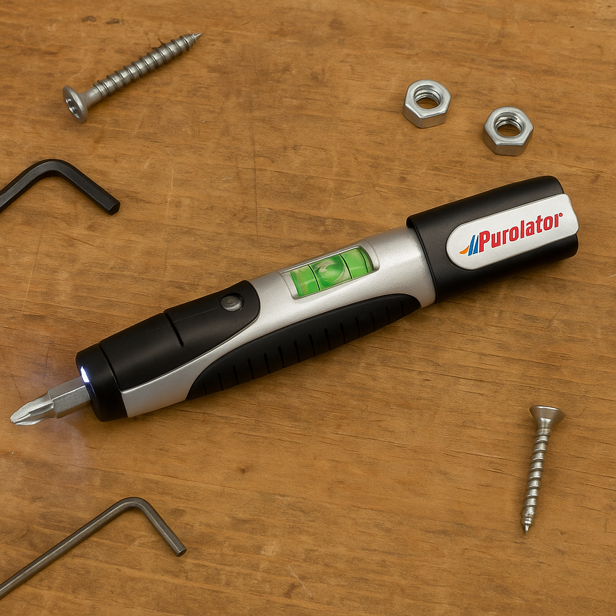 Flashlight Tool Kit with Level