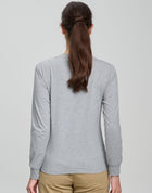 Premium Cotton Face L/S Tee (Womens)
