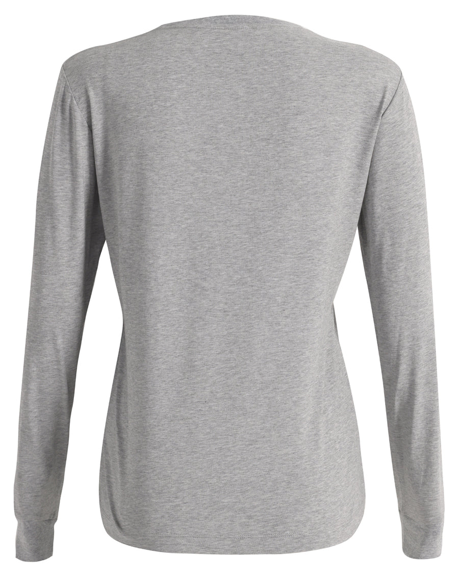 Premium Cotton Face L/S Tee (Womens)