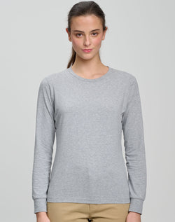 Premium Cotton Face L/S Tee (Womens)