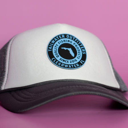 Trucker Cap With Full Colour Silicone Patch