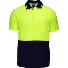 Budget Hi-Vis Polo With Full Colour Transfer Printing