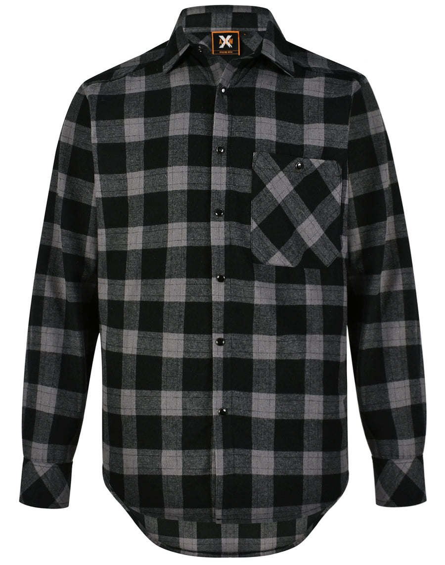 Unisex Classic Flannel Plaid L/S Shirt wt11