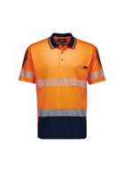 Hi Vis Flux Segmented Tape Polo (Mens)