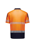 Hi Vis Flux Segmented Tape Polo (Mens)
