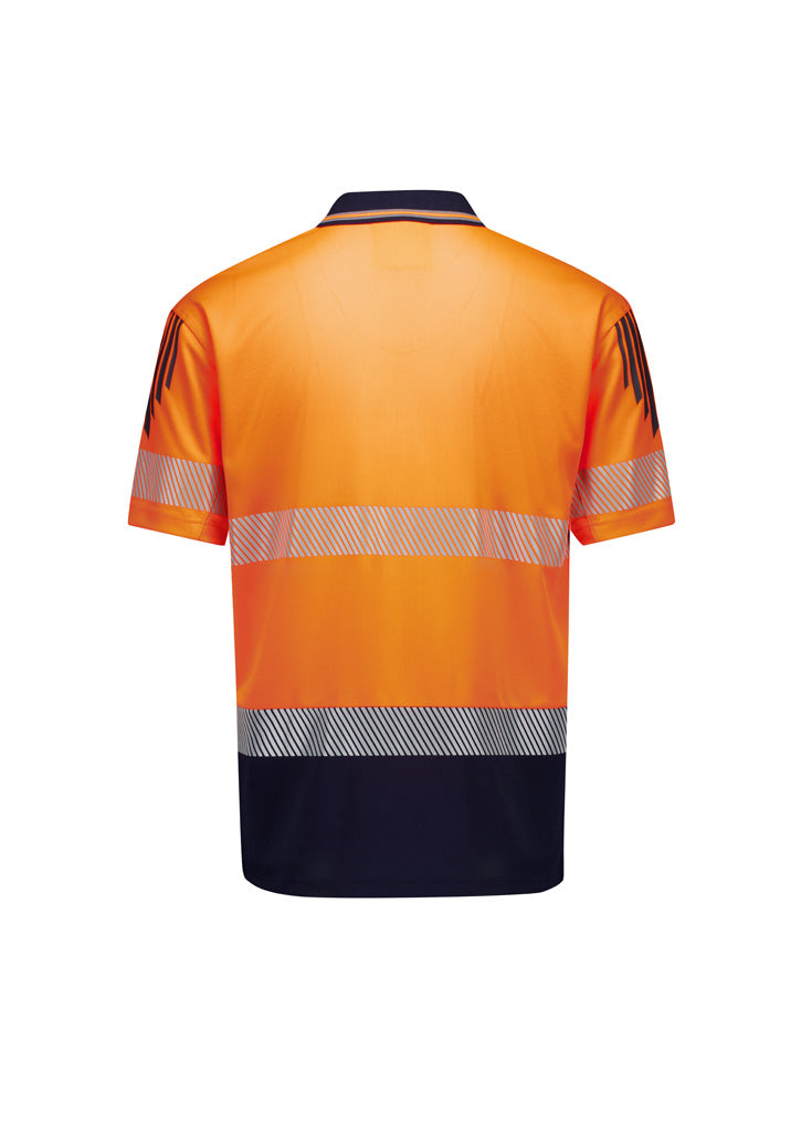 Hi Vis Flux Segmented Tape Polo (Mens)