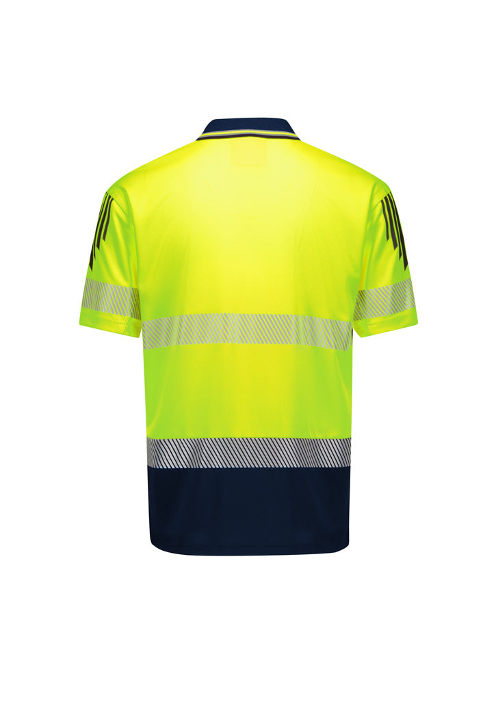 Hi Vis Flux Segmented Tape Polo (Mens)