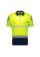 Hi Vis Flux Segmented Tape Polo (Mens)