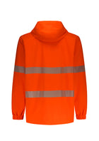Unisex Super Light Segmented Tape Packable Rain Jacket