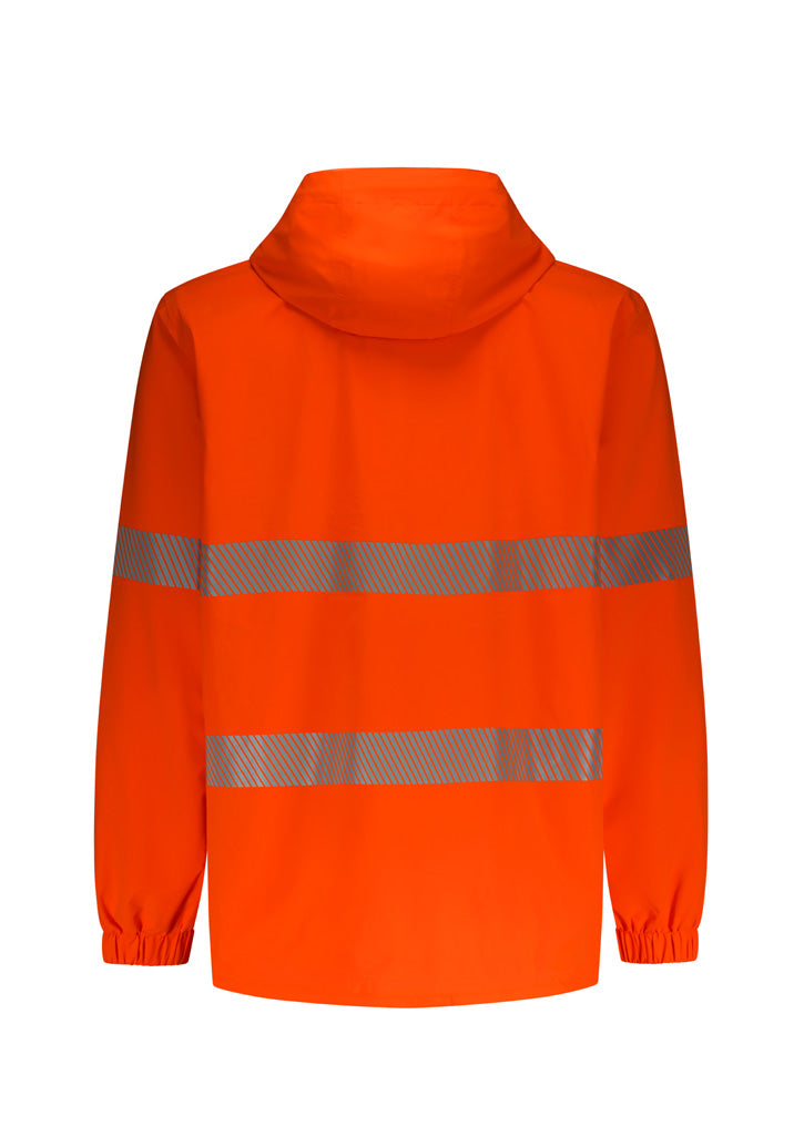 Unisex Super Light Segmented Tape Packable Rain Jacket