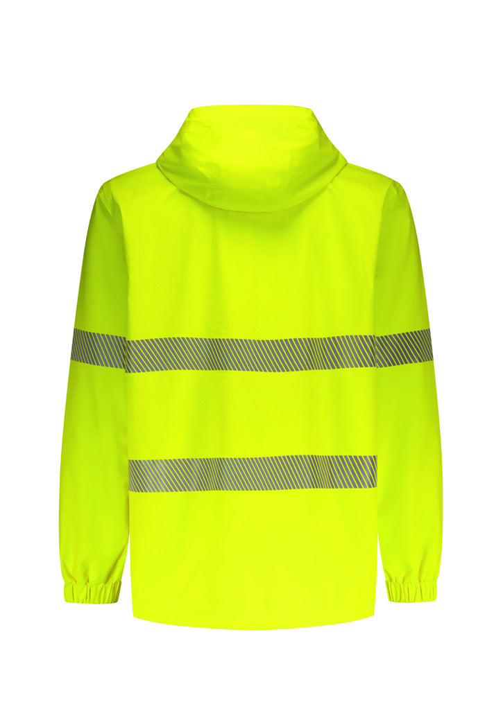 Unisex Super Light Segmented Tape Packable Rain Jacket