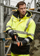 Orange Flame Arc Rated Antistatic Waterproof Jacket (Mens)