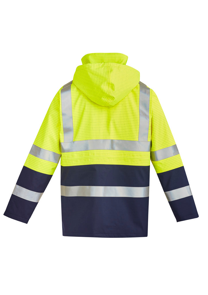 Orange Flame Arc Rated Antistatic Waterproof Jacket (Mens)