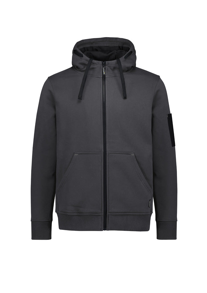 Unisex Zip Front Multi-Pocket Hoodie