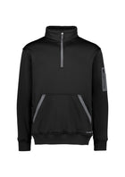 Unisex Streetworx Water Resistant 1/4 Zip Pullover (Hi-Vis & Navy,Black)