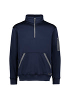 Unisex Streetworx Water Resistant 1/4 Zip Pullover (Hi-Vis & Navy,Black)