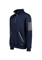 Unisex Streetworx Water Resistant 1/4 Zip Pullover (Hi-Vis & Navy,Black)