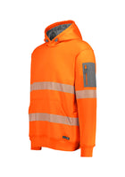 Unisex Streetworx Hi-Vis Water Resistant Hoodie with Segmented Tape