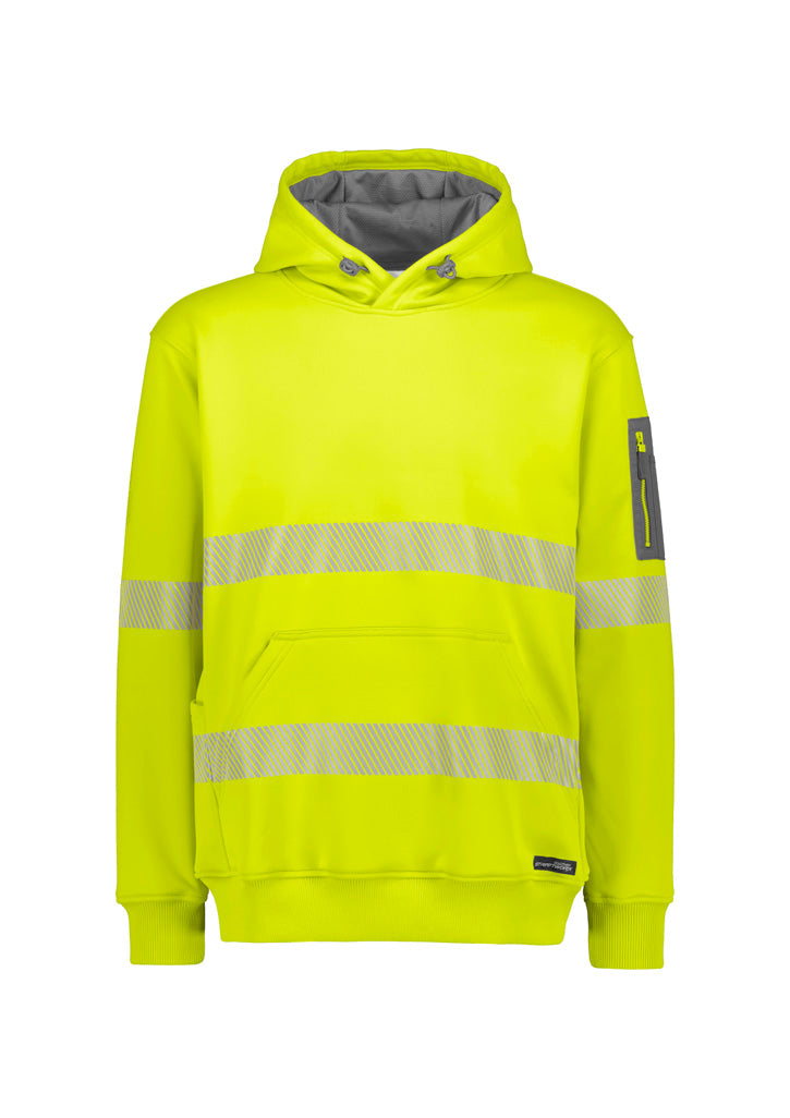 Unisex Streetworx Hi-Vis Water Resistant Hoodie with Segmented Tape