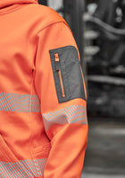 Unisex Streetworx Hi-Vis Water Resistant Hoodie with Segmented Tape