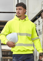 Unisex Streetworx Hi-Vis Water Resistant Hoodie with Segmented Tape