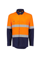 Orange Flame Lightweight Ripstop Shirt - Hoop Taped (Mens)