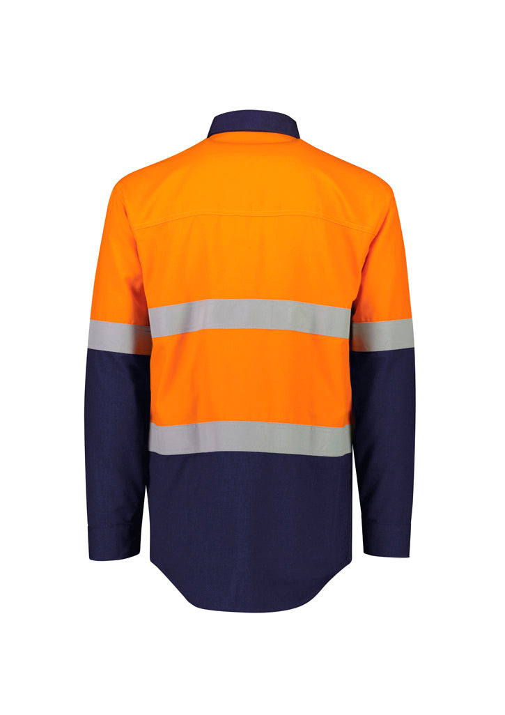 Orange Flame Lightweight Ripstop Shirt - Hoop Taped (Mens)