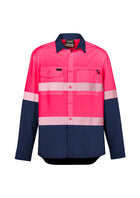 Hi Vis Outdoor Segmented Tape L/S Shirt (Mens)